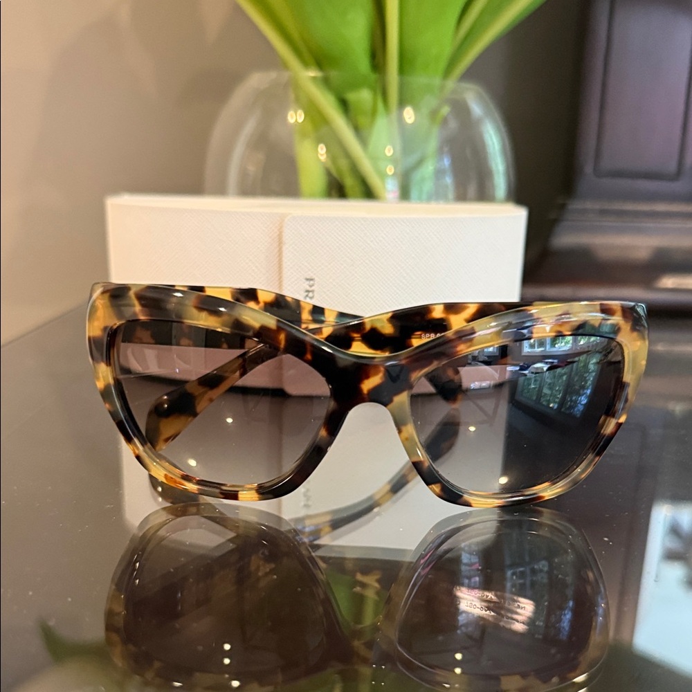 Prada Chic Tortoiseshell Sunglasses